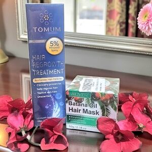 NWT Hair Treatment Bundle-Tomum Hair Regrowth And Batana Hair Oil Mask